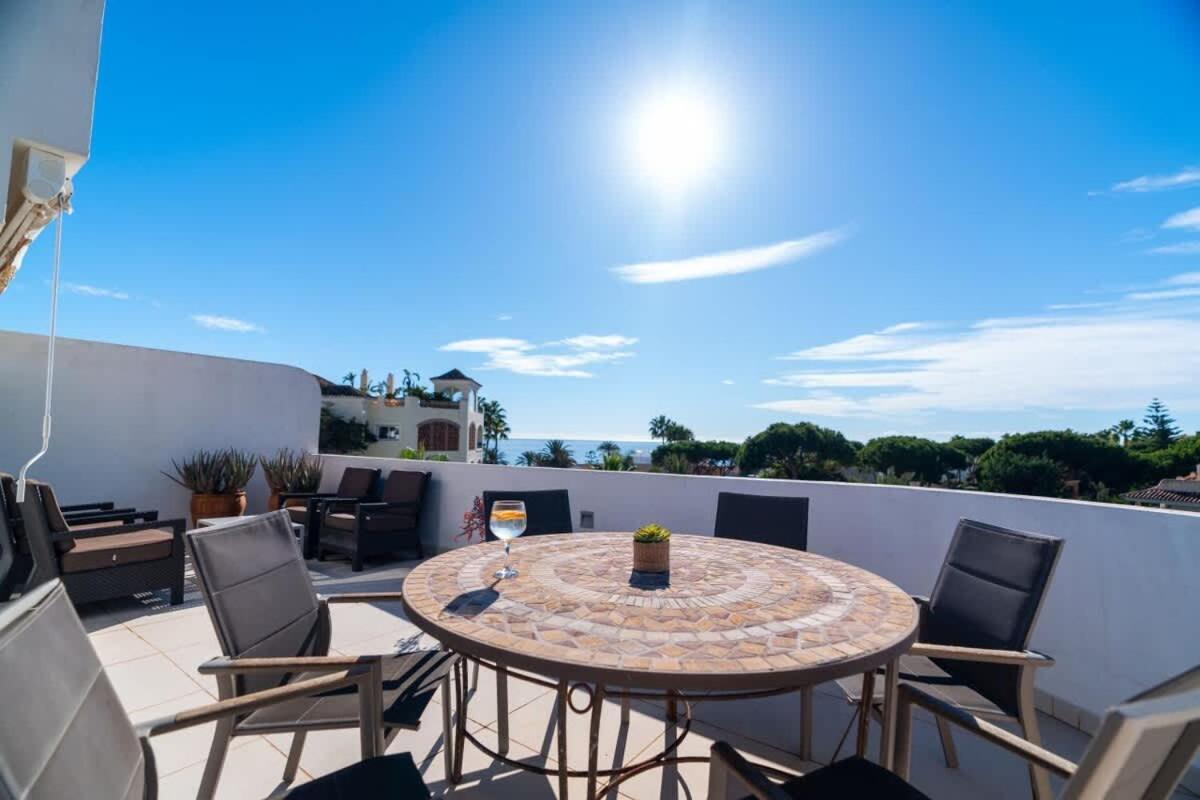 Seaside Elegance With Sea View Daire Marbella Dış mekan fotoğraf
