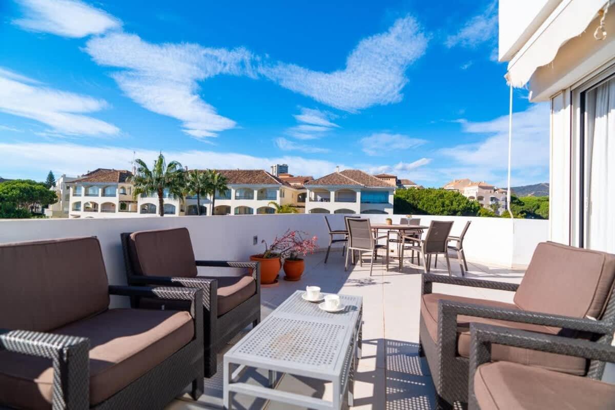 Seaside Elegance With Sea View Daire Marbella Dış mekan fotoğraf